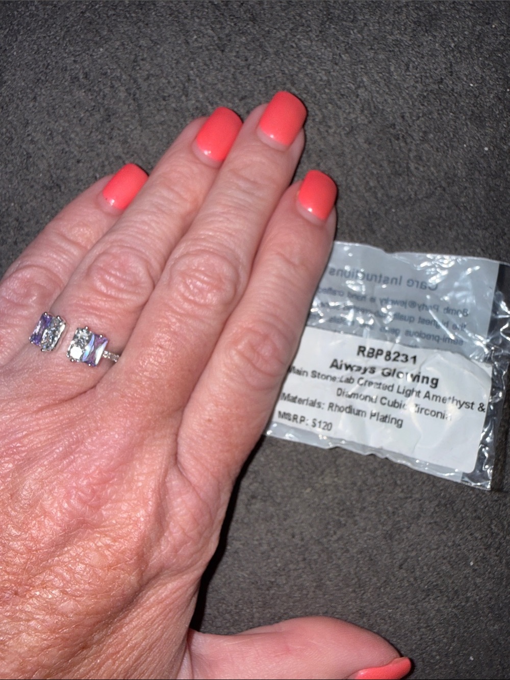 Brand New size 5 BP ring!